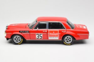 Mercedes 300 SEL 6.8 #35 H. Kelleners Hockenheim 1973 Minichamps 1:18 100713435 Metal - imagen 4 de 8