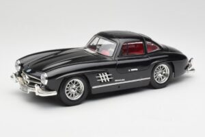 Mercedes 300 SL W198 Negro Bburago 1:18 35791 Metal