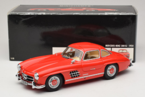 Mercedes 300 SL Gullwing Rojo Minichamps 1:18 180039001 Metal - imagen 8 de 8
