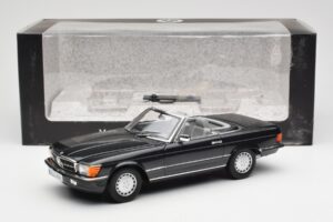 Mercedes 300 SL R107 Negro Pearl Edición Dealer Norev 1:18 B66040678 Metal - imagen 10 de 10