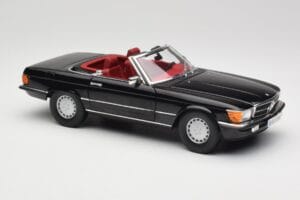 Mercedes 300 SL R107 Negro Norev 1:18 183511 Metal - imagen 6 de 8