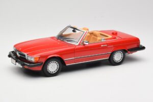Mercedes 300 SL R107 Rojo Norev 1:18 B66040623 Metal