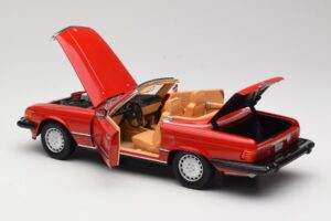 Mercedes 300 SL R107 Rojo Norev 1:18 B66040623 Metal - imagen 5 de 8