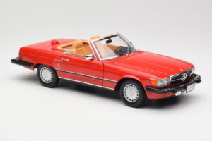 Mercedes 300 SL R107 Rojo Norev 1:18 B66040623 Metal - imagen 6 de 8
