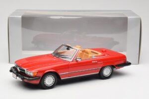 Mercedes 300 SL R107 Rojo Norev 1:18 B66040623 Metal - imagen 8 de 8