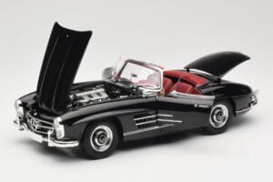 Mercedes 300 SL W198 Roadster Negro Minichamps 1:18 180039036 Metal - imagen 2 de 8