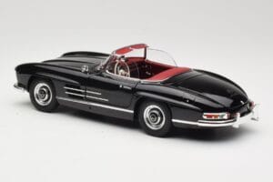 Mercedes 300 SL W198 Roadster Negro Minichamps 1:18 180039036 Metal - imagen 7 de 8