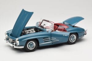 Mercedes 300 SL W198 Roadster Azul Minichamps 1:18 180039035 Metal - imagen 2 de 8