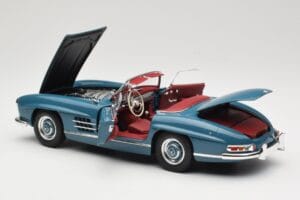 Mercedes 300 SL W198 Roadster Azul Minichamps 1:18 180039035 Metal - imagen 5 de 8