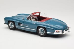 Mercedes 300 SL W198 Roadster Azul Minichamps 1:18 180039035 Metal - imagen 7 de 8