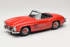 Mercedes 300 SL Roadster Rojo Minichamps 1:18 180039031 Metal