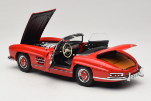 Mercedes 300 SL Roadster Rojo Minichamps 1:18 180039031 Metal - imagen 5 de 8