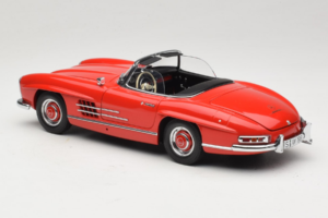 Mercedes 300 SL Roadster Rojo Minichamps 1:18 180039031 Metal - imagen 7 de 8