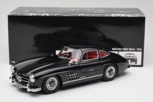 Mercedes 300 SL W198 Negro Minichamps 1:18 180039004 Metal - imagen 8 de 8
