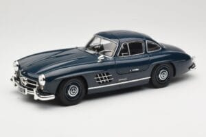 Mercedes 300 SL W198 Gullwing Azul Oscuro Minichamps 1:18 110037216 Metal