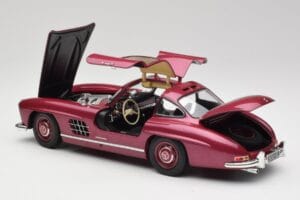 Mercedes 300 SL W198 Rojo Fuego Minichamps 1:18 180039008 Metal - imagen 5 de 8