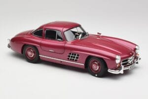 Mercedes 300 SL W198 Rojo Fuego Minichamps 1:18 180039008 Metal - imagen 6 de 8