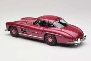 Mercedes 300 SL W198 Rojo Fuego Minichamps 1:18 180039008 Metal - imagen 7 de 8