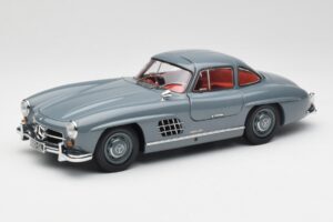 Mercedes 300 SL W198 Graphite Gris Minichamps 1:18 180039005 Metal