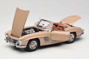 Mercedes 300 SL W198 Roadster Marrón Claro Minichamps 1:18 180039032 Metal - imagen 2 de 8
