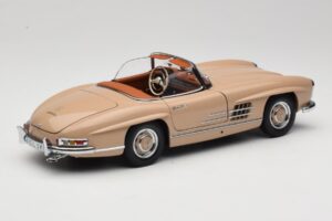 Mercedes 300 SL W198 Roadster Marrón Claro Minichamps 1:18 180039032 Metal - imagen 3 de 8