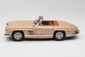 Mercedes 300 SL W198 Roadster Marrón Claro Minichamps 1:18 180039032 Metal - imagen 4 de 8