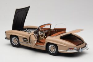 Mercedes 300 SL W198 Roadster Marrón Claro Minichamps 1:18 180039032 Metal - imagen 5 de 8