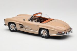 Mercedes 300 SL W198 Roadster Marrón Claro Minichamps 1:18 180039032 Metal - imagen 7 de 8