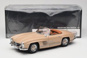 Mercedes 300 SL W198 Roadster Marrón Claro Minichamps 1:18 180039032 Metal - imagen 8 de 8