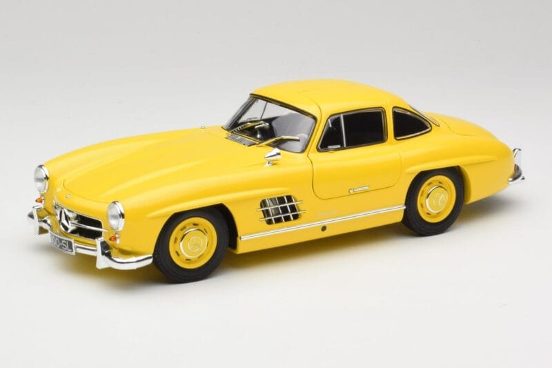 Mercedes 300 SL W198 Amarillo Claro Minichamps 1:18 180039009 Metal