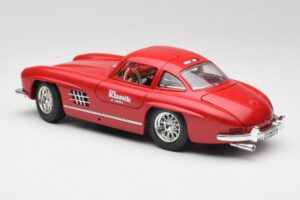 Mercedes 300 SL W198 Red Metallic Bburago 1:18 3013-M1 Metal - imagen 7 de 8