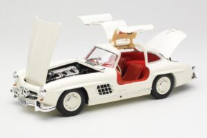 Mercedes 300 SL W198 Blanco Minichamps 1:18 180039006 Metal - imagen 2 de 8