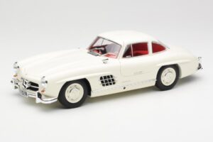 Mercedes 300 SL W198 Blanco Minichamps 1:18 180039006 Metal