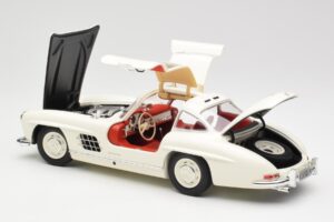 Mercedes 300 SL W198 Blanco Minichamps 1:18 180039006 Metal - imagen 5 de 8