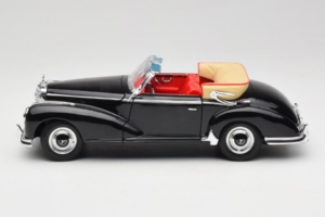 Mercedes 300S W188 Roadster Negro Welly 1:18 801-3271398 Metal - imagen 4 de 8