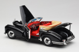 Mercedes 300S W188 Roadster Negro Welly 1:18 801-3271398 Metal - imagen 5 de 8