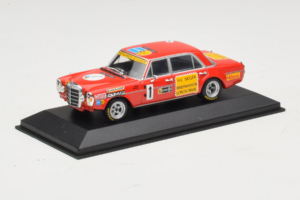 Mercedes 300 SEL 6.8 AMG #35 H. Heyer / C. Schickentanz 24 Hours of Spa 1971 Minichamps 1:43 MB007 Metal - imagen 2 de 4
