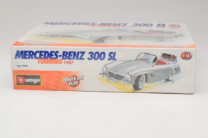 Mercedes 300SL Roadster Plata Bburago 1:18 7043 Metal - imagen 2 de 4