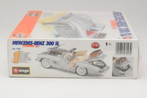 Mercedes 300SL Roadster Plata Bburago 1:18 7043 Metal - imagen 4 de 4