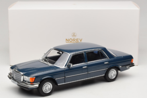 Mercedes 350 SEL W116 Hansa Blue Norev 1:18 183976 Metal - imagen 8 de 8