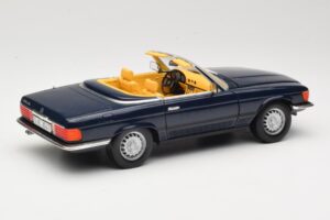 Mercedes 350 SL R107 Azul Oscuro Sun Star 1:18 MB003 Metal - imagen 3 de 8