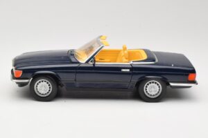 Mercedes 350 SL R107 Azul Oscuro Sun Star 1:18 MB003 Metal - imagen 4 de 8