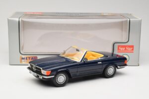 Mercedes 350 SL R107 Azul Oscuro Sun Star 1:18 MB003 Metal - imagen 8 de 8