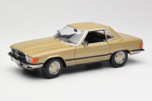 Mercedes 350 SL R107 Oro Sun Star 1:18 MB004 Metal