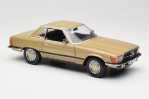 Mercedes 350 SL R107 Oro Sun Star 1:18 MB004 Metal - imagen 6 de 8
