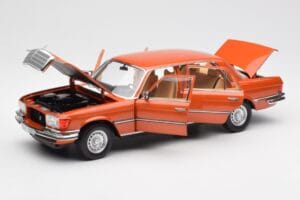Mercedes 450 SEL 6.9 W116 Naranja Metallic Norev 1:18 183459 Metal - imagen 2 de 8