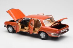 Mercedes 450 SEL 6.9 W116 Naranja Metallic Norev 1:18 183459 Metal - imagen 5 de 8