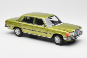 Mercedes 450 SEL W116 Citrus Verde Edición Dealer Norev 1:18 B66040683 Metal - imagen 6 de 8
