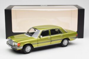 Mercedes 450 SEL W116 Citrus Verde Edición Dealer Norev 1:18 B66040683 Metal - imagen 8 de 8