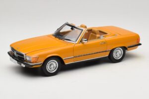 Mercedes 450 SL R107 Cayenne Orange Norev 1:18 183350 Metal
